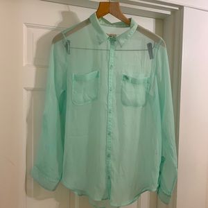 Abercrombie & Fitch Sheer Shirt
